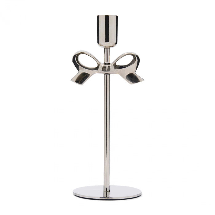 Kerzenleuchter Classic Bow S - Silber