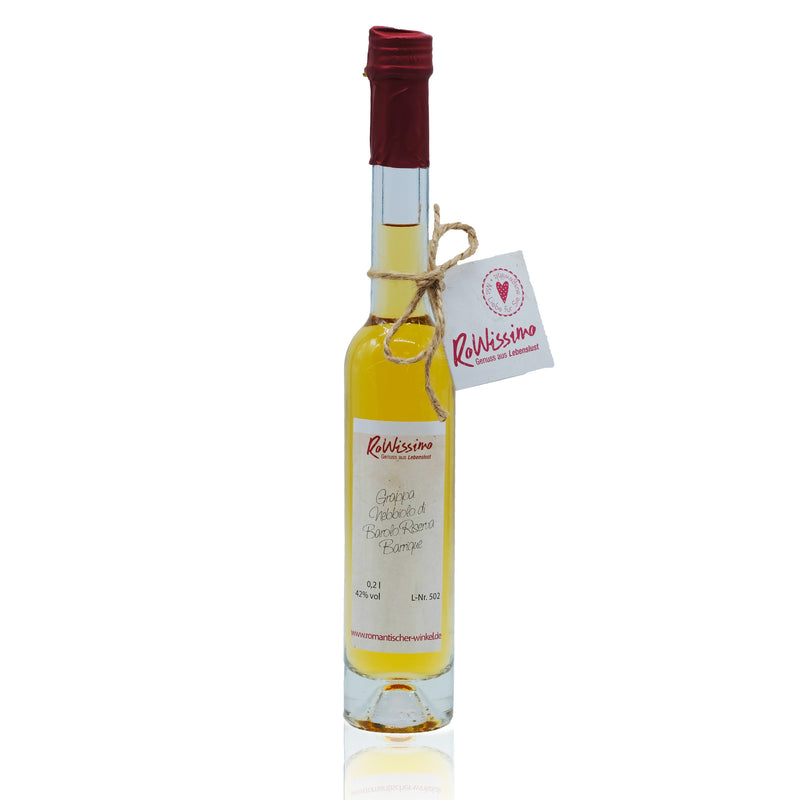 Grappa Nebbiolo di Barolo Riserva Barrique